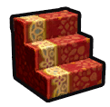 Left bordered carpeted steps icon b2.png