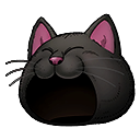 Black cat hat xi icon.png