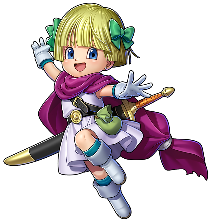 Dragon's daughter. Тролль Dragon Quest. Dragon Quest Jessica.