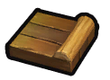File:Flat wooden roofing icon b2.png