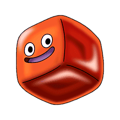 Cuillère Die Cut Roi Gluant Dragon Quest Smile Slime - Meccha Japan