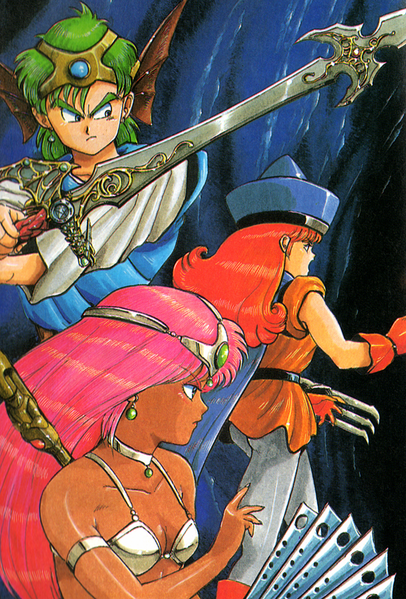 File:DQIV Hero Alena and Maya.png