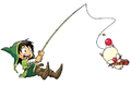 DQVII Hero and Moogle.png