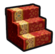 Left bordered carpeted steps icon b2.png