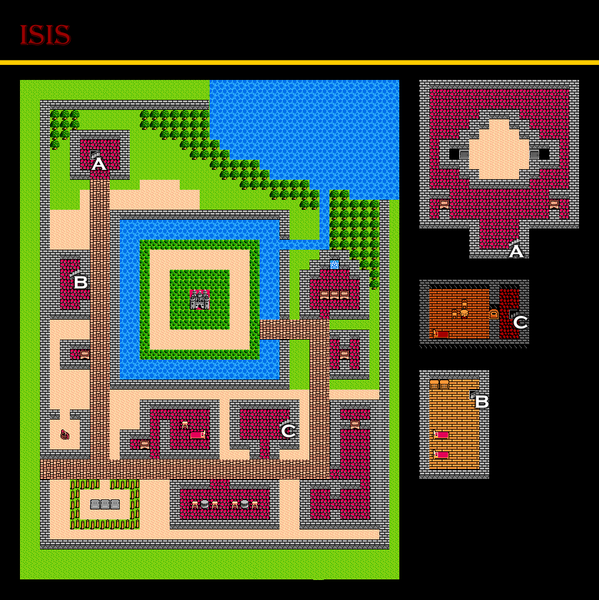 File:DQ III NES Isis town.png