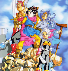 DQIII Party Super Famicom art.png