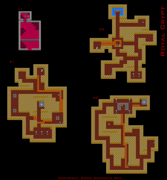 File:DQ IV NES Royal Crypt.gif