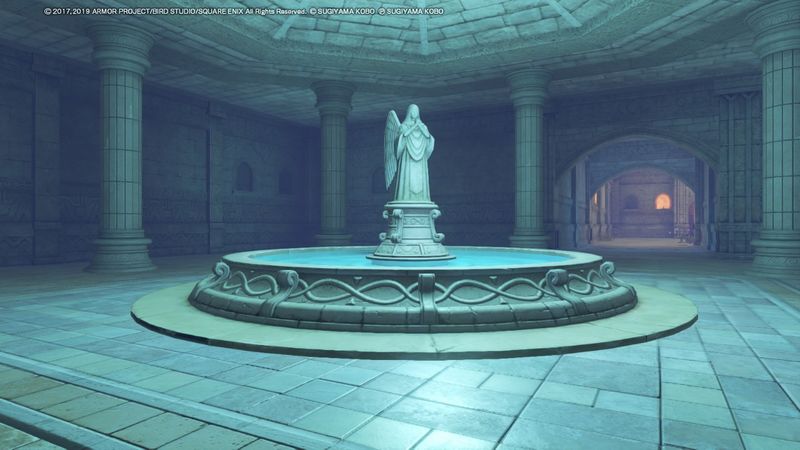 File:DQXI Cryptic Crypt Fountain.jpg