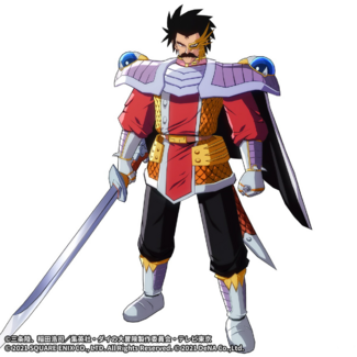 Promotional image of Baran as the Dragon Master General.