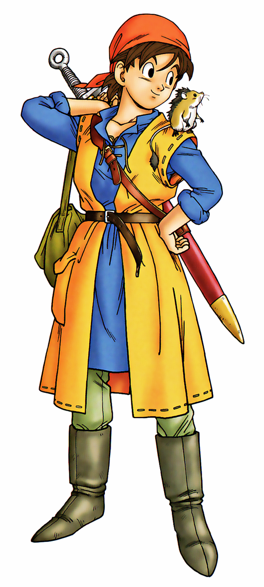 File:DQVIII Hero artwork.png - Dragon Quest Wiki