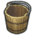 Horn-rimmed bucket