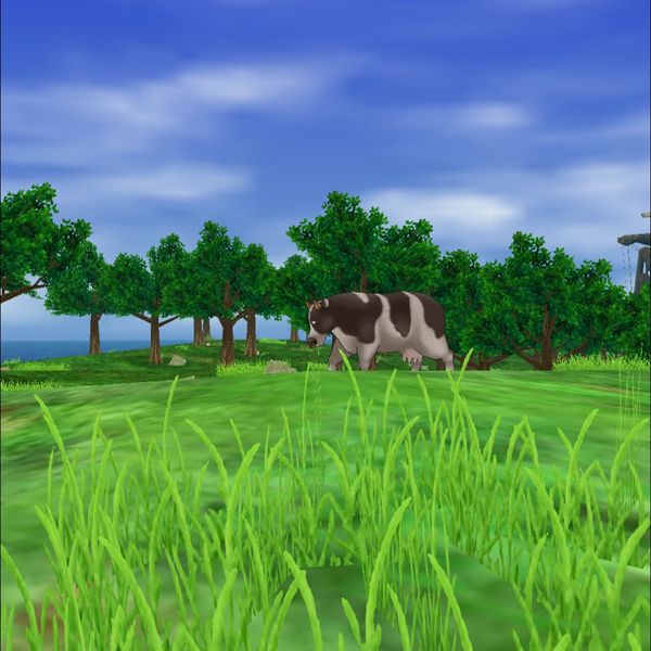 File:DQ VIII Android Cow By Princess Minnie's Castle.jpg