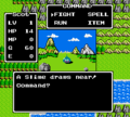 Dragon Quest NES Slime battle.png