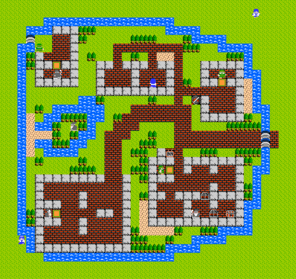 Dragon Quest/Maps/Towns/Rimuldar Dragon Quest Wiki