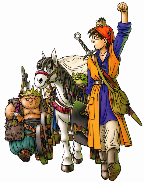 File:DQVIII characters.png