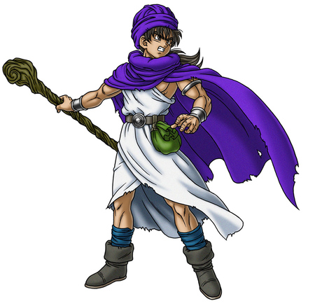 The Hero of Dragon Quest V. Artwork by Akira Toriyama for the DS remake, Dragon Quest V: Hand of the Heavenly Bride.