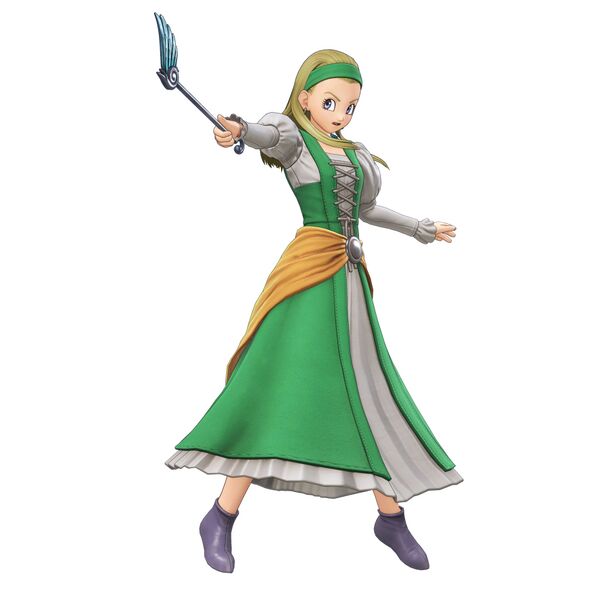 File:DQXI Serena Action Pose.jpg