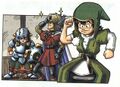 DQ VII PS1 Hero, Kiefer and Maribel dress up.jpg