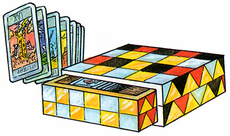 Dq4 silver tarot cards.png