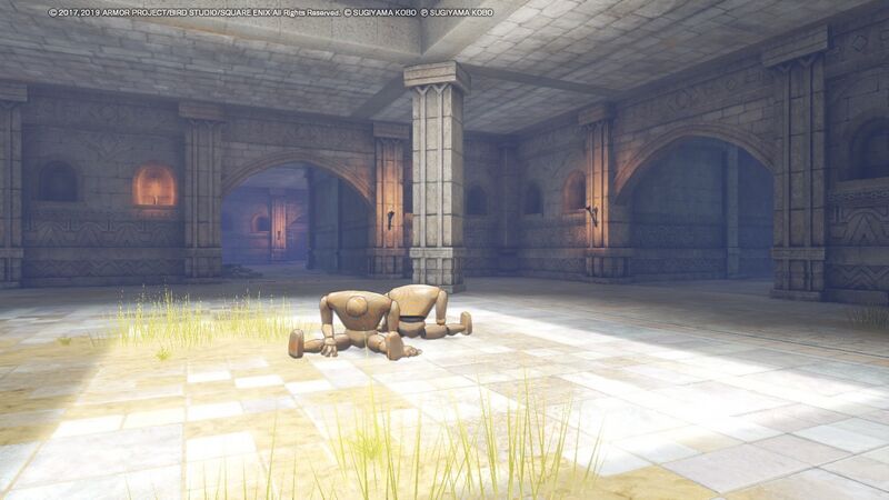 File:DQXI Resting Mud Mannequins.jpg