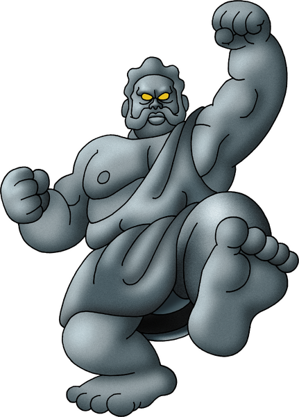 File:DQVIII Living Statue.png