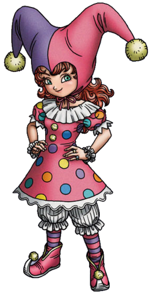File:DQVII Maribel Jester.png