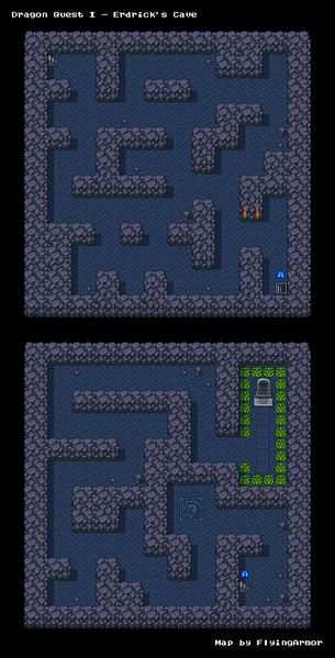 File:DQ SFC Erdrick's Cave.png